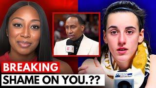 7 Minutes Ago  Stephen A Smith HUMBLES Delusional WNBA Women Over Caitlin Clarks Olympics Snub