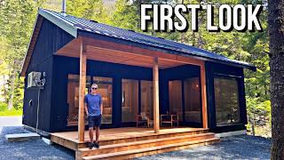 I Went Into the Mountains to See a Cottage Style PREFAB HOME and it Exceeded Expectations