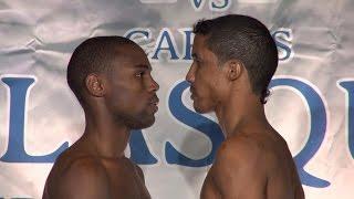 Javier Fortuna vs. Carlos Velasquez complete card weigh in w TMT Fighters