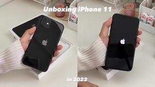 unboxing iPhone 11 black 64gb   minimal phone cases camera test sound test  Thailand