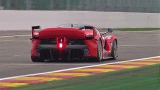 $3.0 Million Ferrari FXX K - INSANE V12 EXHAUST SOUNDS