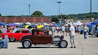2024 classic car show 1st time filming in York Pennsylvania 50th NSRA street rod nationals east USA