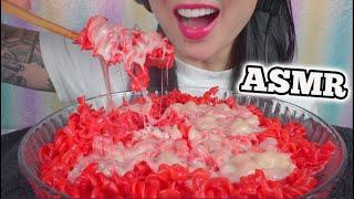 ASMR HOT CHEETOS MAC AND CHEESE EATING SOUNDS NO TALKING  SAS-ASMR