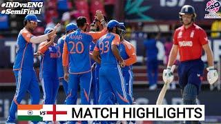 ICC T20 World Cup 2024  India vs England  Full Highlights 2024  IND VS ENG 2024 Highlights