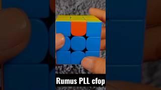 Rumus rubik 3x3 tercepat PLL #shorts #tutorial #rubik