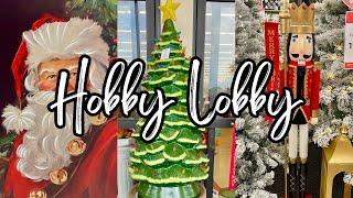 HOBBY LOBBY CHRISTMAS SHOP WITH ME • Christmas Ornaments 2024