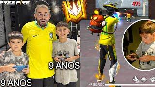 CRIANÇA PRO-PLAYER de 9 ANOS FOI X1 VALENDO DIAMANTES