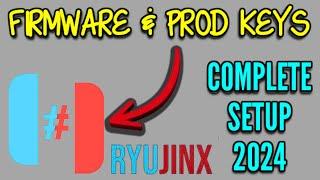 Ryujinx Firmware and Prod Keys Setup Full Guide