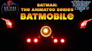 McFarlane Toys 112 Scale Batman the Animated Series Gold Label BATMOBILE Unboxing & Review