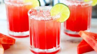 THE BEST Watermelon Margaritas  ...that dont separate