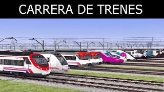 Carrera de trenes españoles - Train Simulator Classic