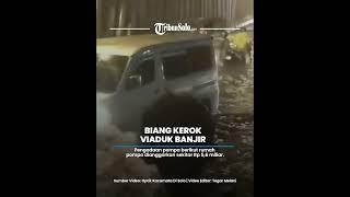 Viaduk Gilingan Solo Banjir Ini Penyebabnya