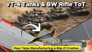 Pakistans VT-4 & BW Rifles Technology  Mig-21 Crash & Tejas Woes  James Webb Telescope