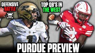 THE BEST QBS IN THE BIG TEN WEST? PURDUES ADVANTAGE AGAINST NEBRASKA & GAME PREVIEW + PREDICTION