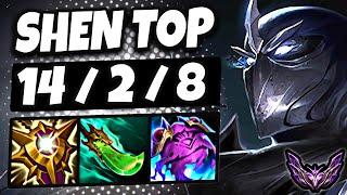 Shen vs Volibear  TOP  Lol Korea Master Patch 14.18 