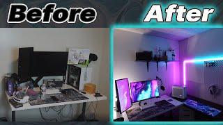 Transforming My Setup Into My Dream Gaming Setup  Setup Makeover