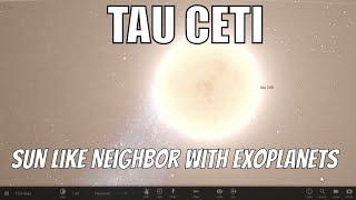 Tau Ceti - Nearby Star With Habitable Planets???