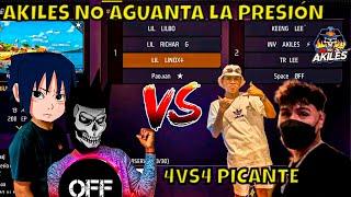 AKILES y KENG LEE vs LINOX y LILBO 4VS4 PICANTE ENTRE NORTE y SUR