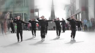 Phoenix Dance Company Perform Outside Bullring Birmingham