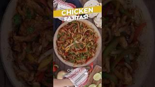 Chicken Fajitas Recipe with Homemade Taco Seasoning