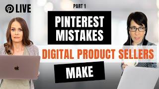 Pinterest Mistakes Digital Product Sellers Make