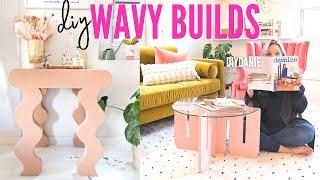 i diy trendy “wavy” decor pieces featured by domino  That’s #SOdomino EP 1