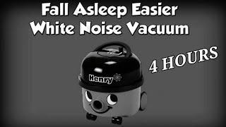 Vacuum Cleaner Sound - BLACK SCREEN - 4 HOUR - #vacuumcleaner #sleepsound #blackscreen #henry