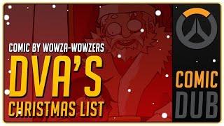  OVERWATCH COMIC DUB ║ D.VAs Christmas List ║ Shellah 