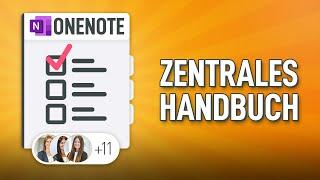  OneNote Handbuch für Dein Team erstellen Checklisten Anleitungen ...