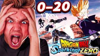 I RAGE QUIT DRAGON BALL Sparking ZERO FIRST RANKED MATCHES...