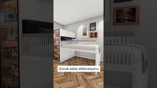 Çocuk odası dekorasyonu için mobilya modelleri