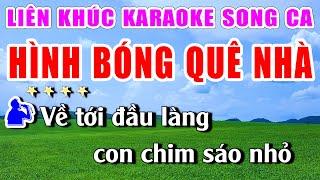 Liên Khúc Hình Bóng Quê Nhà Karaoke Song Ca Nhạc Sống Khánh My  Dễ Hát Nhất