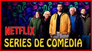 TOP 10 MEJORES SERIES de COMEDIA en NETFLIX top series de comedia netflix