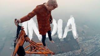 climbing the tallest crane in India - India vlog part 3