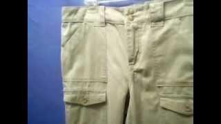 New Kohls Pre-Pregnancy Khaki Pants Tan