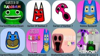 Garten Of Banban 8 Mobile Banban 8 Fanmade Banban Mobile Banban 2 Banban7 Shelter Of SurSur 1+2