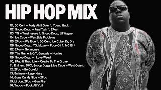 90S RAP HIPHOP MIX  Notorious B.I.G. Dr Dre 50 Cent Snoop Dogg 2Pac DMX Lil Jon and more