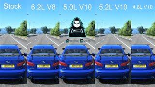 Forza Horizon 4 Update 27  2009 Lexus ISF  All Engine Swap Top Speed Battle