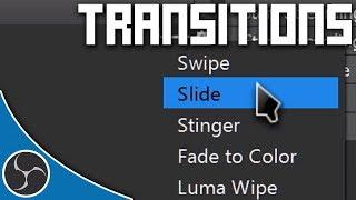 OBS Course 131 - TRANSITIONS - How to create and use Stinger Transitions in OBS Tutorial & Guide