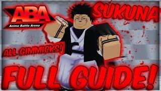 ABA Full Manga Sukuna GUIDE How To Use EVERY Skill + Gimmicks