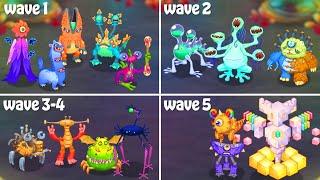 Ethereal Workshop - Full Song Compilation Wave 1 - Wave 5  My Singing Monsters