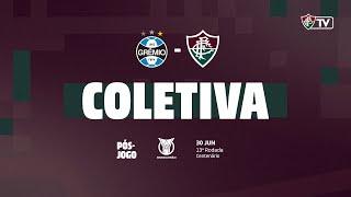 FLUTV - COLETIVA - GRÊMIO 1 x 0 FLUMINENSE - CAMPEONATO BRASILEIRO 2024