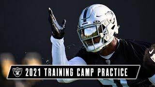 Raiders Hit the Field for the First Practice of 2021 Training Camp ‘Where the Juice at?’  Raiders