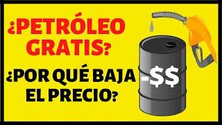  Por qué se DESPLOMA el Precio del PETRÓLEO  Lo que DEBES saber