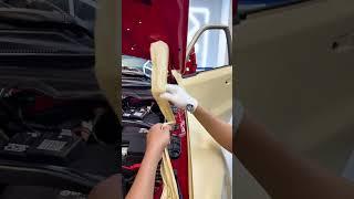Vinyl Wrapping the TRX Truck  #carwrap #carwrapping #asmr #asmrsounds #satisfying