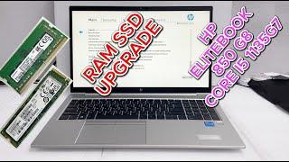 HP EliteBook 850 G8 i5-1135G7 RAM SSD Upgrade  2Y2R8EA