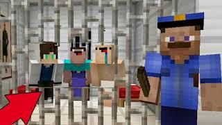 2 нуба и про делают побег с тюрьмы в майнкрафте мега ловушки MINECRAFT побег