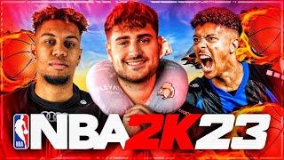 ICH SPIELE ZUM ERSTEN MAL NBA 2K23 Basketball Trio mit Sidney & Willy