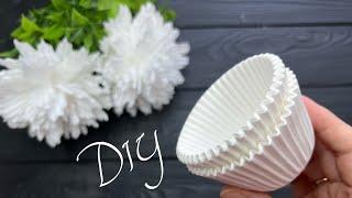 Create Gorgeous Paper Flowers with Just Cupcake Liners