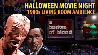 A Bucket of Blood 1959 - Horror Movie Halloween Ambience in 1980s Nostalgia - TV In Another Room